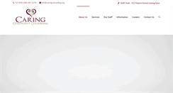 Desktop Screenshot of caringcounseling.org